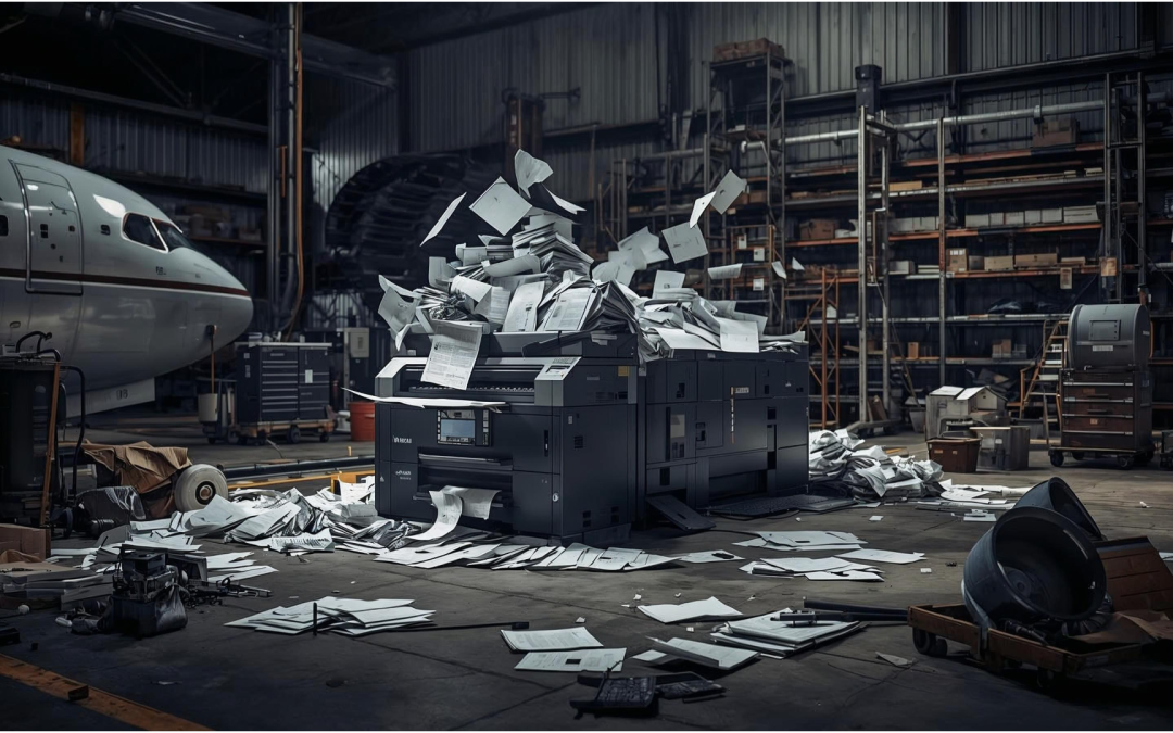 The Real Cost of Paper in MRO Operations—and the Path Forward