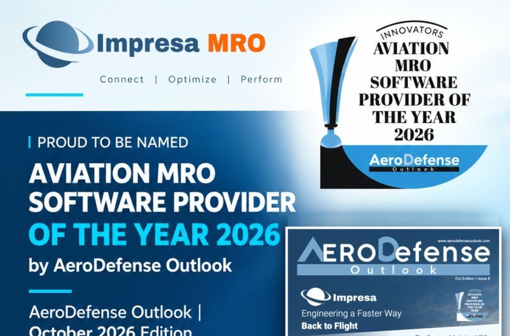 Impresa named the Aviation MRO Software Provider of the Year 2026